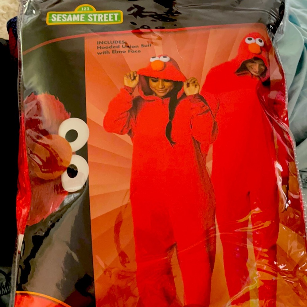 Elmo costume adult small/medium